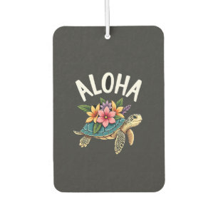 Aloha Hawaii Hawaiian-Shirt Turtle Hibiscus Kids G Air Freshener
