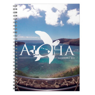 Aloha Hawaii Honu Turtle Notebook