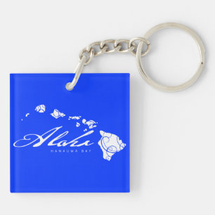 Aloha Hawaii Islands Keychain