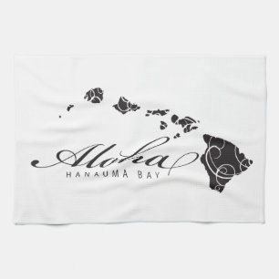 Aloha Hawaii Islands Kitchen Towel