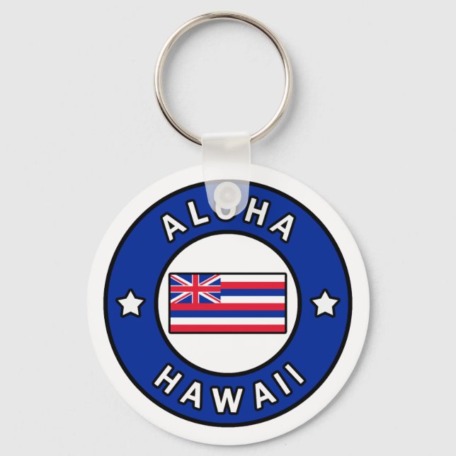 Aloha Hawaii Keychain (Front)