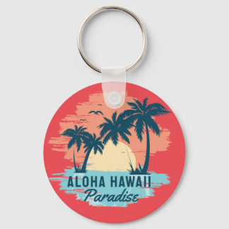 aloha hawaii keychain