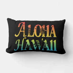 Aloha Hawaii Lumbar Pillow