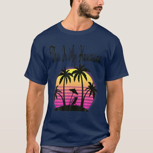 Aloha Hawaii Matching Hawaiian Outfits For Family T-Shirt (Front)