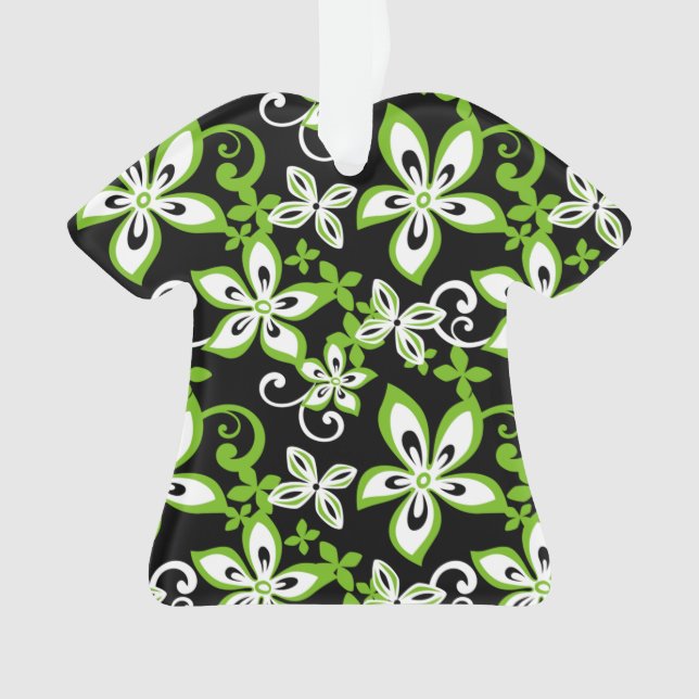 ALOHA HAWAII (NOIR/LIME) (devant)