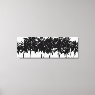 Aloha Hawaii Palm Trees Tropics Travel Canvas Print