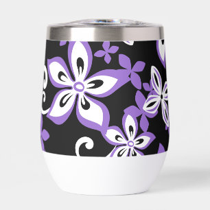 ALOHA HAWAII PATTERN IN BLACK/PURPLE