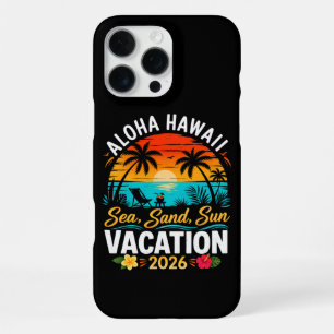 Aloha Hawaii Sea Sand Sun 2026 iPhone 16 Pro Max Case
