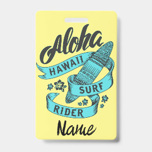 Aloha Hawaii Surf Rider Thunder_Cove Badge