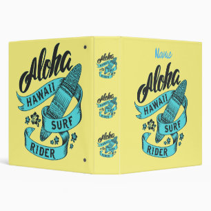 Aloha Hawaii Surf Rider Thunder_Cove Binder