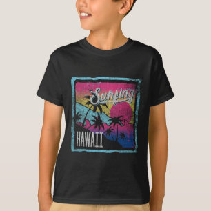 Aloha Hawaii Surf Surfing Luau Hawaiian Vacation C T-Shirt