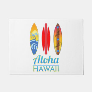 Aloha Hawaii Surfboards Doormat