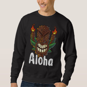 Aloha Hawaii Surfing Retro Sunset Sweatshirt