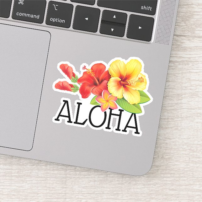 Aloha Hawaiian Flowers (Detail)