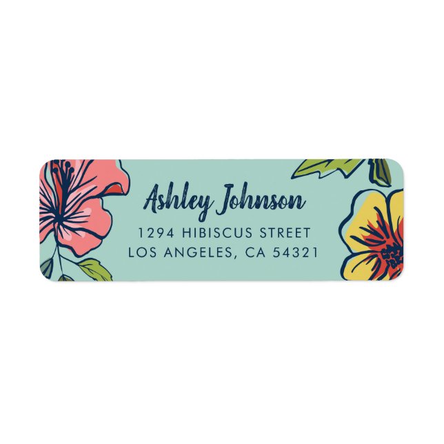 Aloha Hawaiian Flowers (Front)