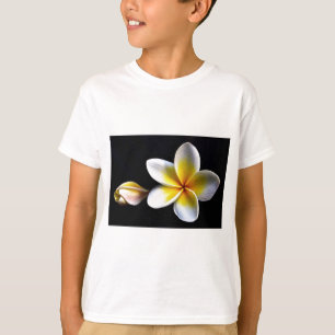 Aloha Hawaiian Frangipani Blossoms Plumerias T-Shirt