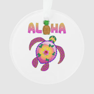 Aloha Hawaiian Honu Turtle
