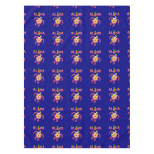 Aloha Hawaiian Honu Turtle Tablecloth