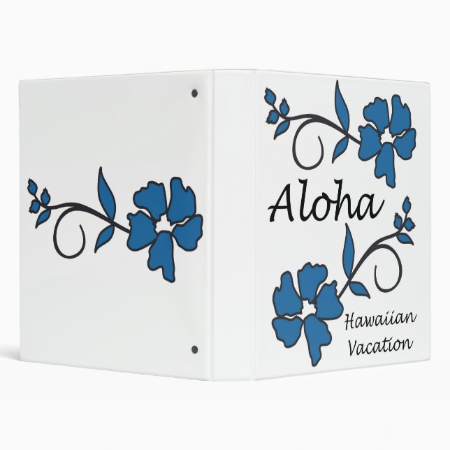 Aloha Hawaiian Vacation Binder (Background)