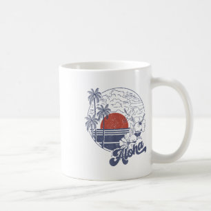 Aloha Hello Summer Vacation Hawaii Beach Family Ma Coffee Mug
