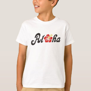 Aloha Hibiscus - flat Hawaii design + your ideas T-Shirt