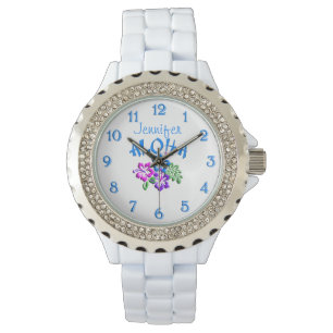 Aloha Hibiscus Logo Watch