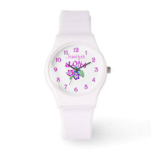 Aloha Hibiscus Logo Watch