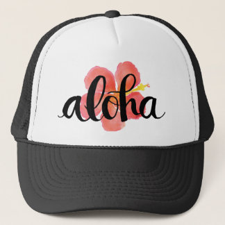 Aloha Hibiscus Trucker Hat