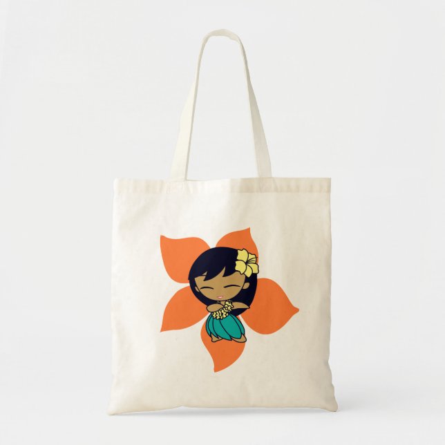 "Aloha Honeys" Tote in Natl/ Payapa (Front)