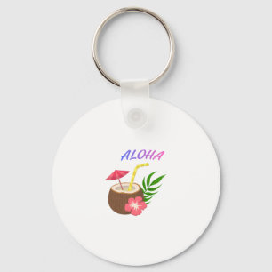 Aloha – Island Vibes & Positive Energy Keychain