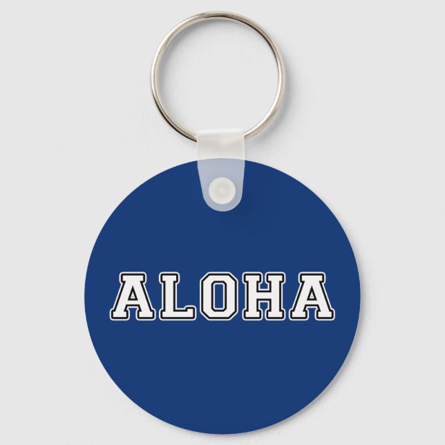 Aloha Keychain (Front)