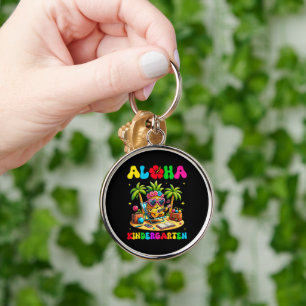 Aloha Kindergarten Pineapple Hawaii Back to School Keychain