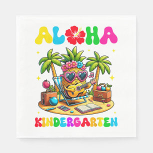 Aloha Kindergarten Pineapple Hawaii Back to School Napkin