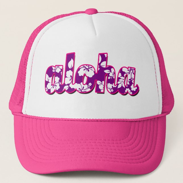 Aloha le casquette des femmes (Devant)