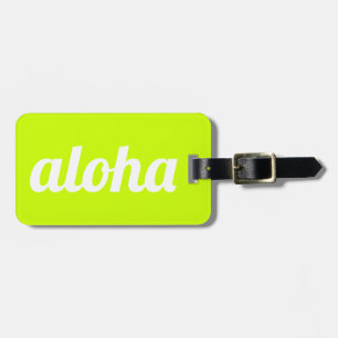 Aloha! Luggage Tag