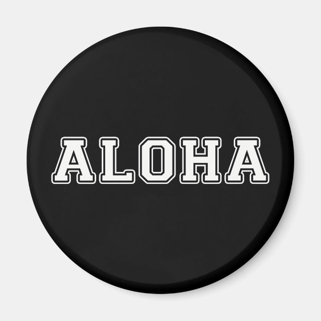 Aloha Magnet (Front)