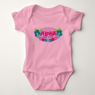 Aloha Means Hello Infant Creeper