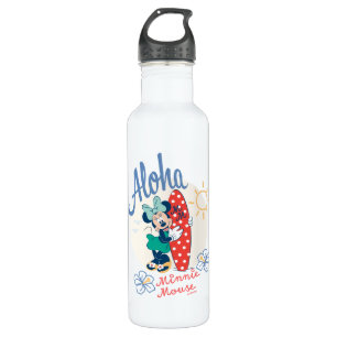 Aloha Minnie Mouse Surf Style 710 Ml Water Bottle