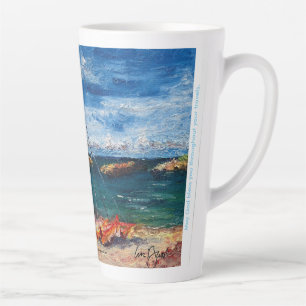 Aloha Morning painting Latte Mug