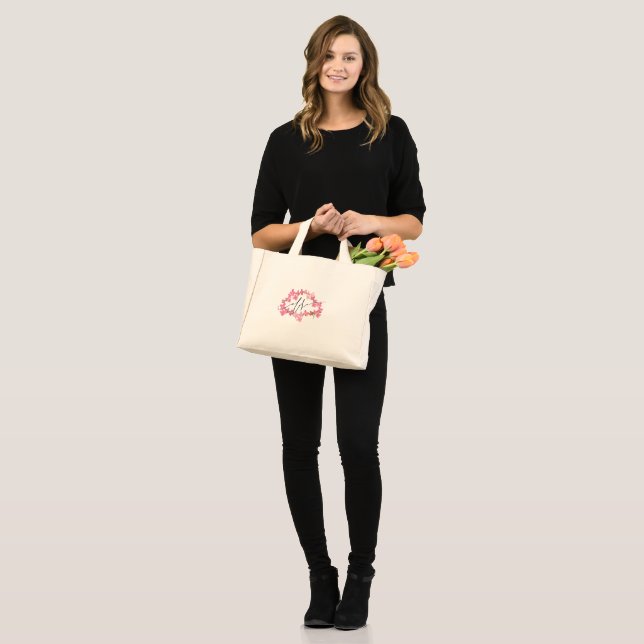 Aloha Orchid Lei Tote Bag (Front (Model))