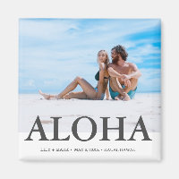 Aloha Photo Hawaii Wedding Save the Date