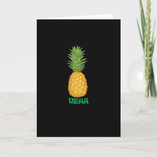Aloha Pineapple Card
