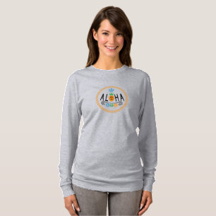 Aloha Pineapple Design - Basic Long Sleeve T-Shirt