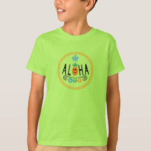 Aloha Pineapple Design - Kids' Basic T-Shirt