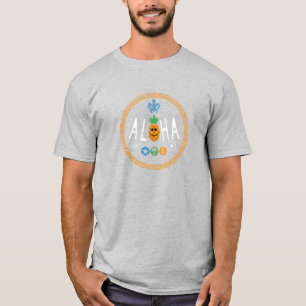 Aloha Pineapple Design - T-Shirt de base pour homm