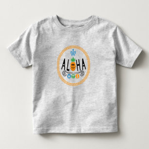 Aloha Pineapple Design - Toddler Fine Jersey T-Shi T-shirt