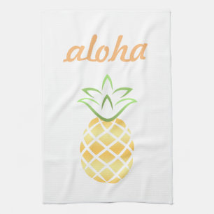 Aloha Pineapple Kitchen Towel