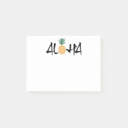 Aloha Pineapple Post-it Notes