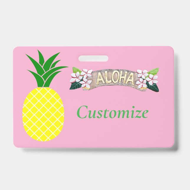 Aloha Pineapple Thunder_Cove Badge (Front)