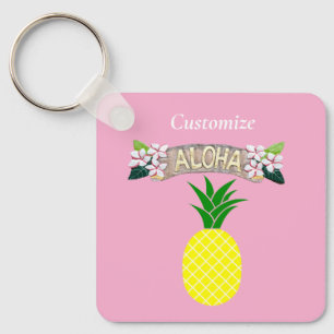 Aloha Pineapple Thunder_Cove Keychain